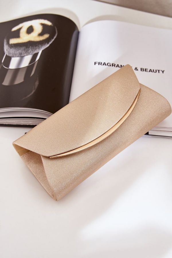 marka niezdefiniowana marka niezdefiniowana Блестяща Чанта За Визита Златна Sastorea