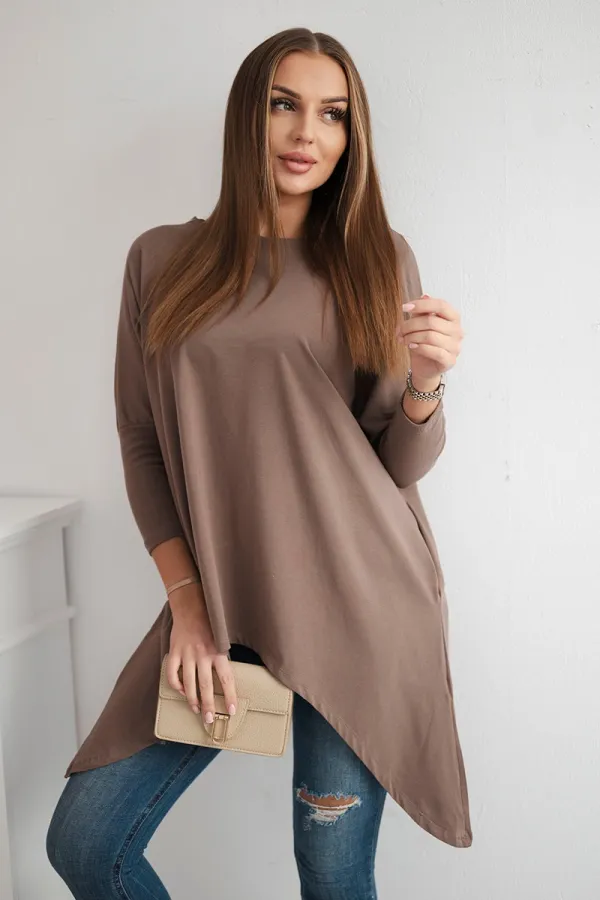 Kesi marka niezdefiniowana Blouse oversize cappuccino