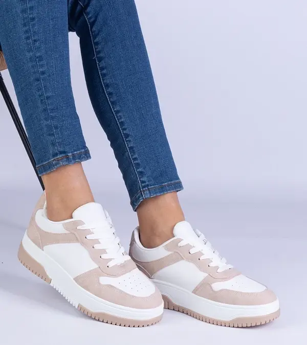 D/CEO marka niezdefiniowana Brown sneakers with a thick sole Undina