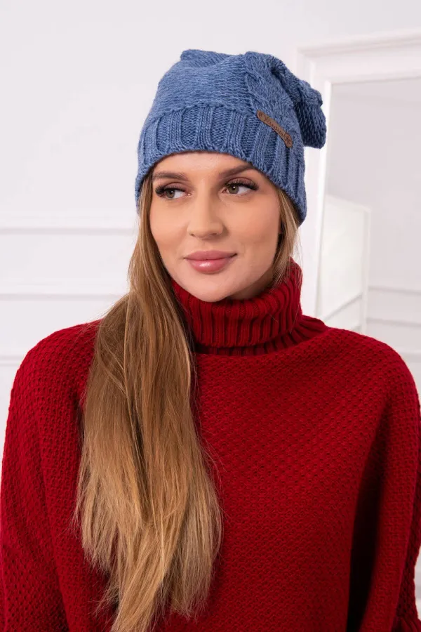 Kesi marka niezdefiniowana Cap with fleece Ula K271 jeans