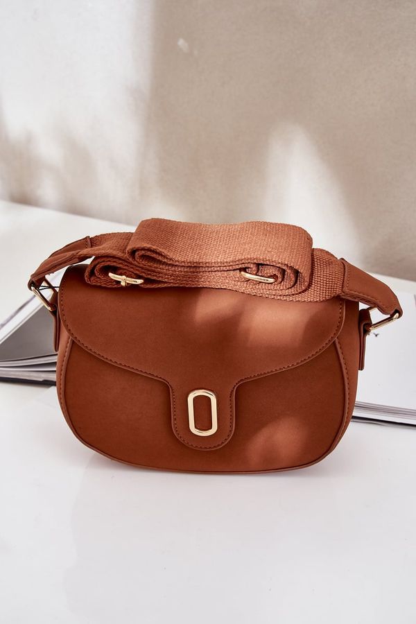 marka niezdefiniowana marka niezdefiniowana Чанта През Рамо От Еко Кожа Кафява Самриддхи