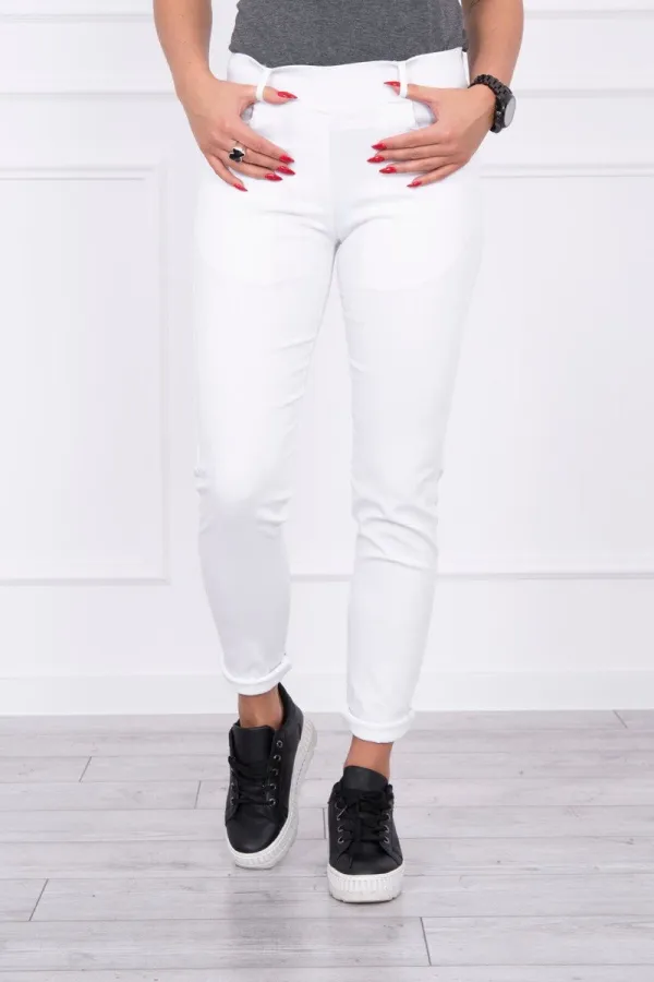 Kesi marka niezdefiniowana Colorful jeans white