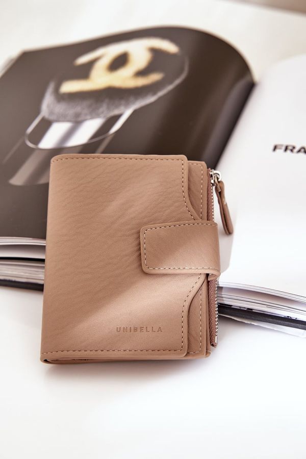 marka niezdefiniowana marka niezdefiniowana Дамски Портфейл Еко Кожен Тъмен Бежов Jezorea