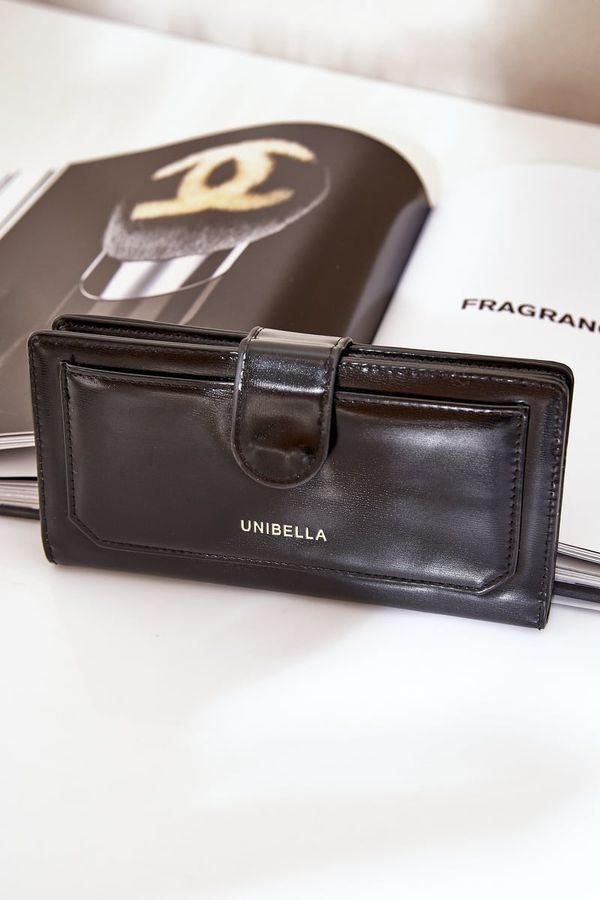 marka niezdefiniowana marka niezdefiniowana Дамски Портфейл От Еко Кожа Черен Калинеса