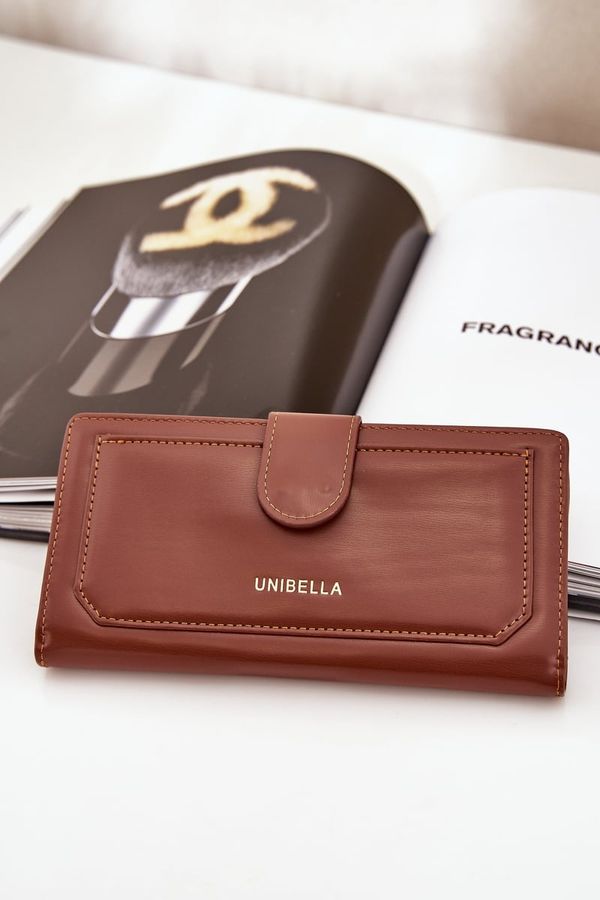 marka niezdefiniowana marka niezdefiniowana Дамски Портфейл От Еко Кожа Кафяв Калинеса