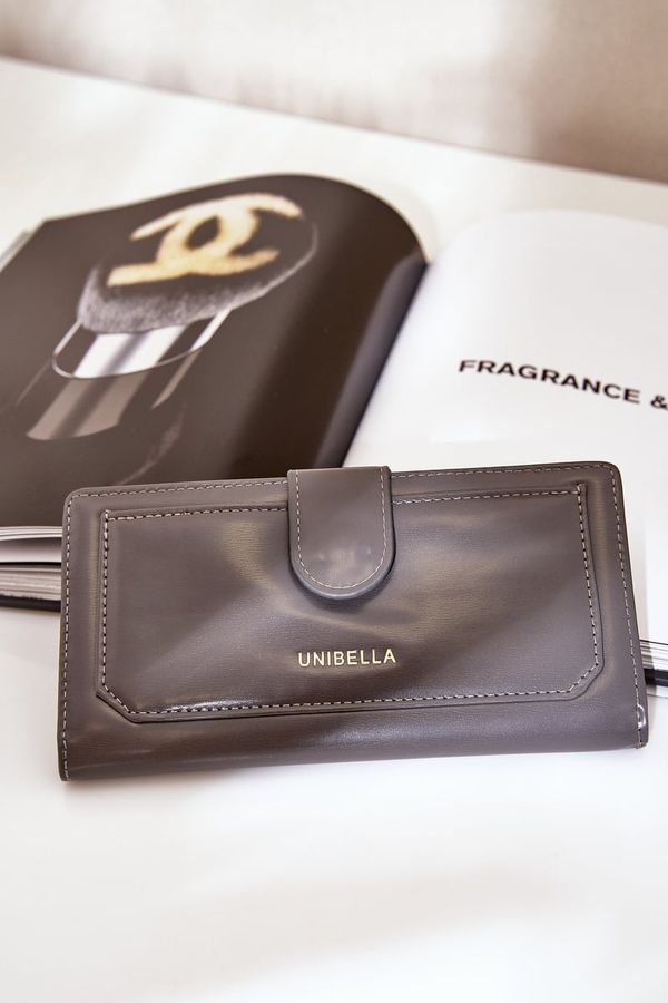 marka niezdefiniowana marka niezdefiniowana Дамски Портфейл От Еко Кожа Сив Калинеса