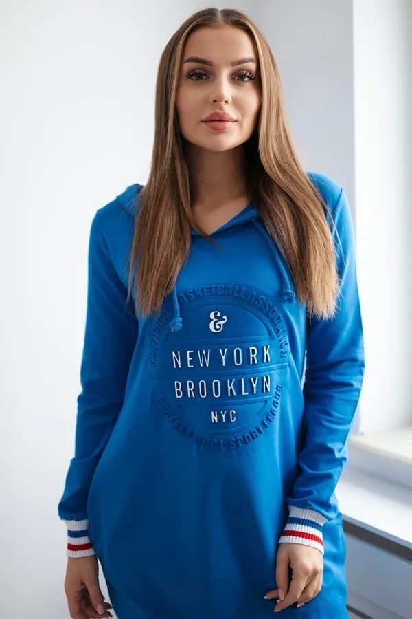 marka niezdefiniowana marka niezdefiniowana Dress Brooklyn mauve-blue