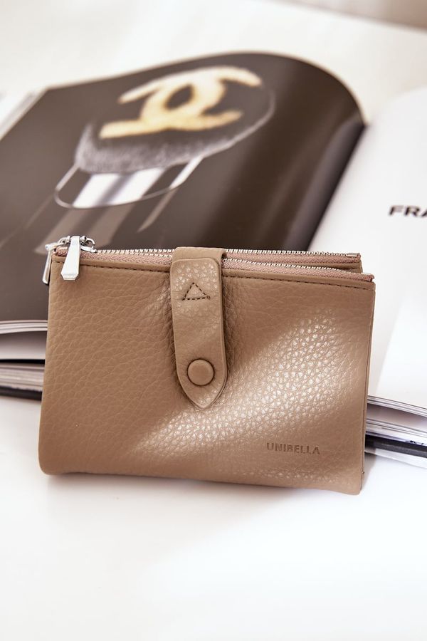 marka niezdefiniowana marka niezdefiniowana Еко Кожен Портфейл За Жени Бежов Bronica