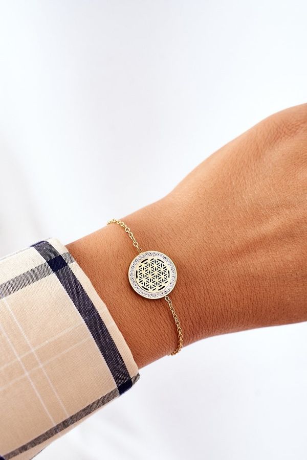 marka niezdefiniowana marka niezdefiniowana Гривна с кубичен цирконий злато