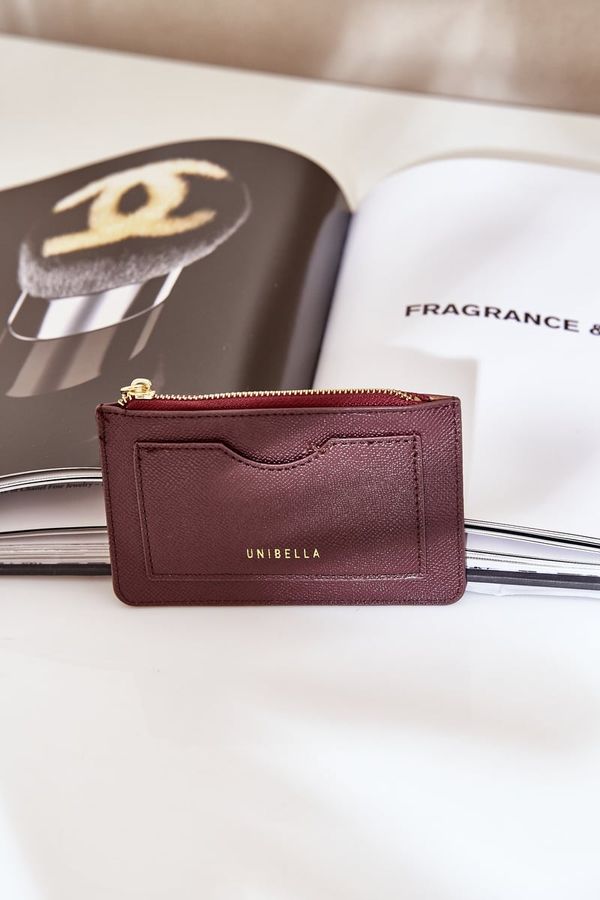 marka niezdefiniowana marka niezdefiniowana Калъф За Карти Дамска Портмоне С Ключодържател Кафява Therinore