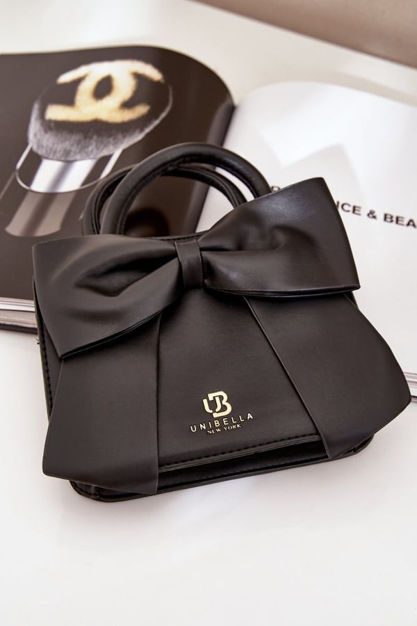 marka niezdefiniowana marka niezdefiniowana Малка Чанта С Лък Черна Несеhe