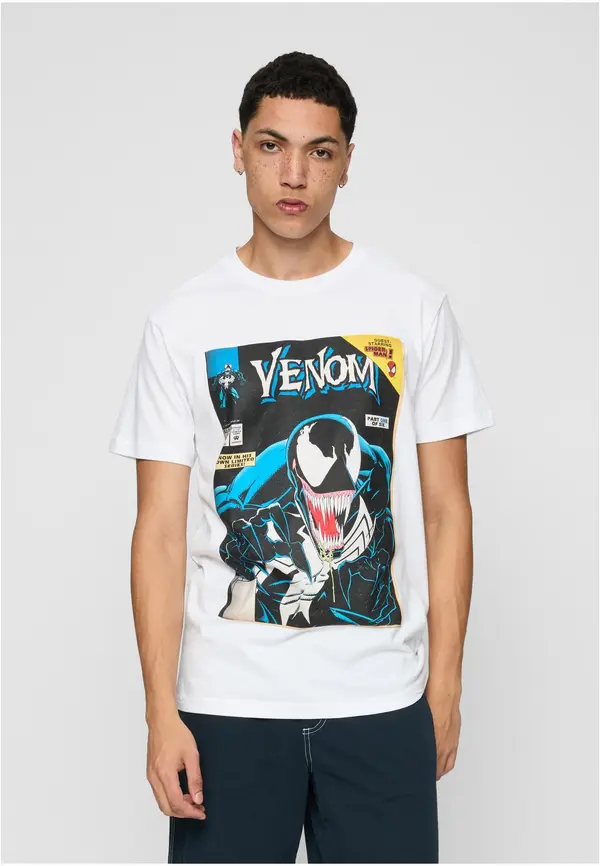 Merchcode Marvel Comics Venom Cover Tee white T-shirt