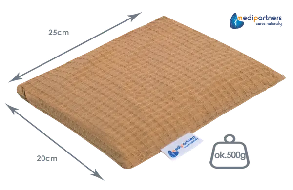 Medi Partners Medi Partners Thermofor with cherry seeds (Wafel) - Beige