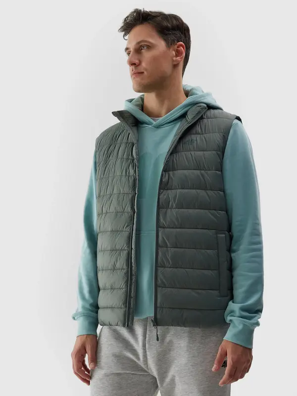 4F Men's 4F Recycled Down Vest - Green