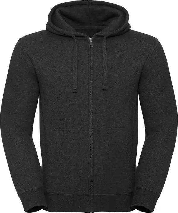 RUSSELL Men's Authentic Melange Zipped Hooded Sweat Russell
