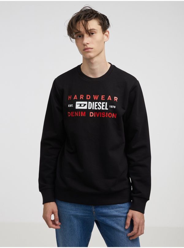 Diesel Men's Black Diesel Sweatshirt