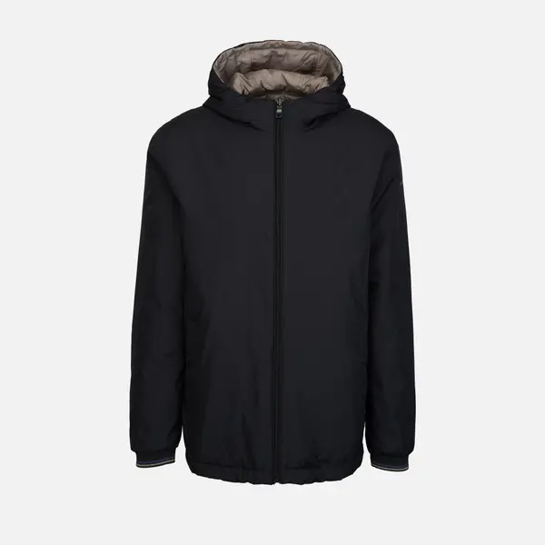 GEOX Men's Black Jacket Geox Jharrod - Mens