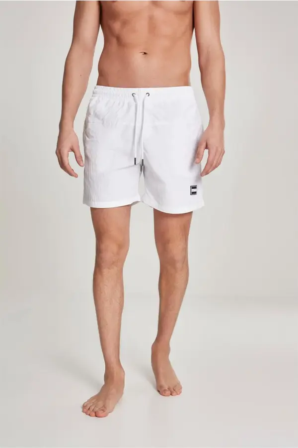 Urban Classics Men's Block Swimsuit White