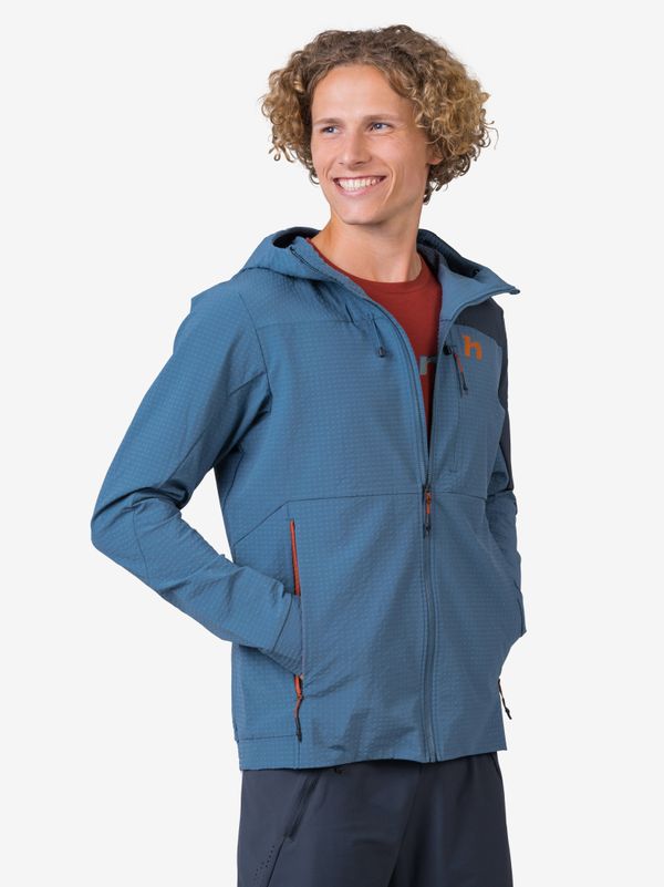 HANNAH Men's blue softshell jacket Hannah Aren