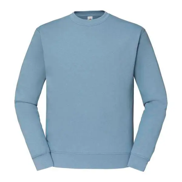 Fruit of the Loom Men's Blue Sweatshirt Set-in Sweat Fruit of the Loom