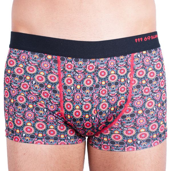 69SLAM Men's boxers 69SLAM hip flower skull