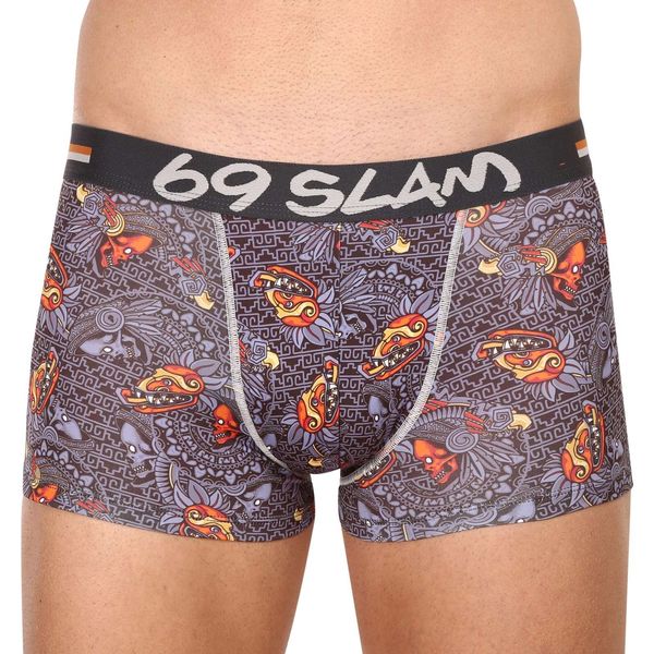 69SLAM Men's Boxers 69SLAM hip mayan head mason