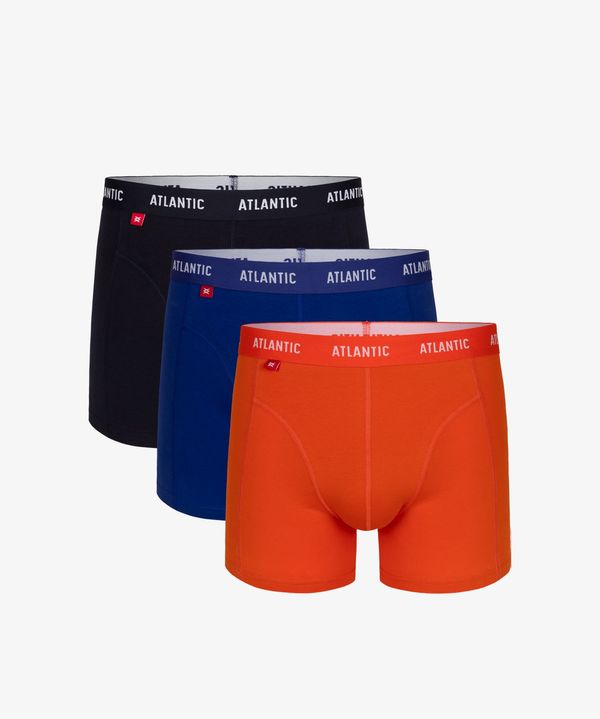 Atlantic Men's boxers ATLANTIC 3Pack - multicolor