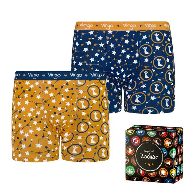 Frogies Men's boxers Frogies Zodiac Дева 2P Gift box