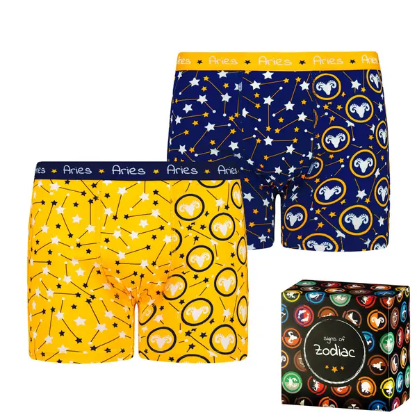 Frogies Men's boxers Frogies Zodiac Овен 2P Gift box