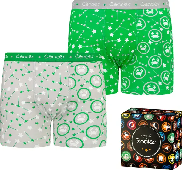 Frogies Men's boxers Frogies Zodiac Рак 2P Gift box