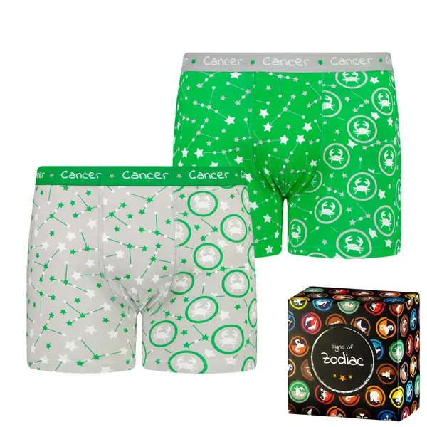 Frogies Men's boxers Frogies Zodiac Рак 2P Gift box