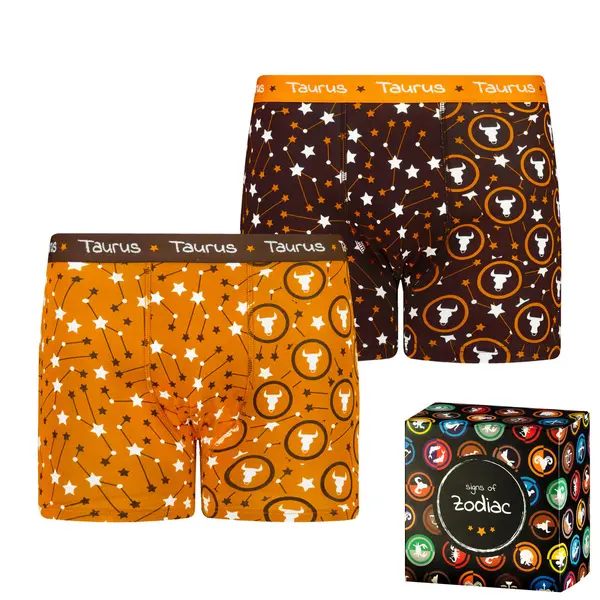 Frogies Men's boxers Frogies Zodiac Телец 2P Gift box