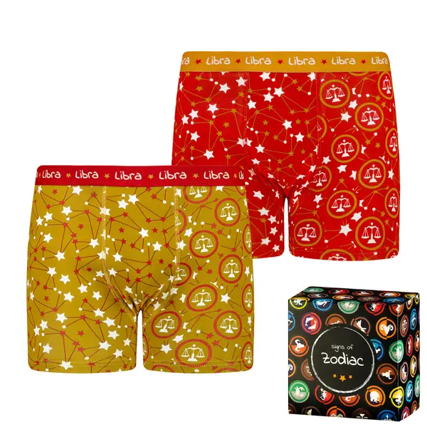 Frogies Men's boxers Frogies Zodiac Везни 2P Gift box