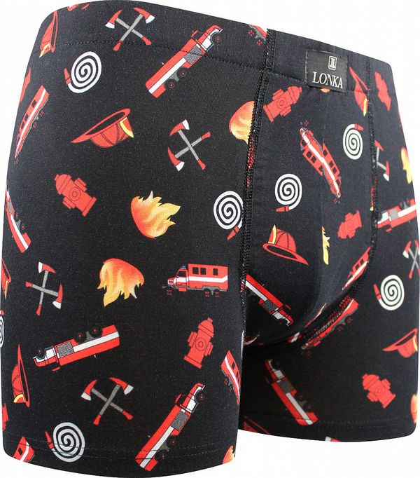 Lonka Men's boxers Lonka multicolored (Kevin-fireman)