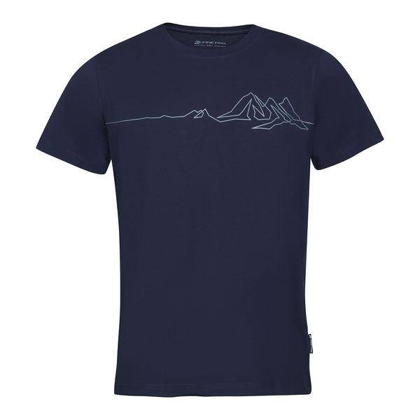 ALPINE PRO Men's cotton T-shirt ALPINE PRO NORD mood indigo variant pb