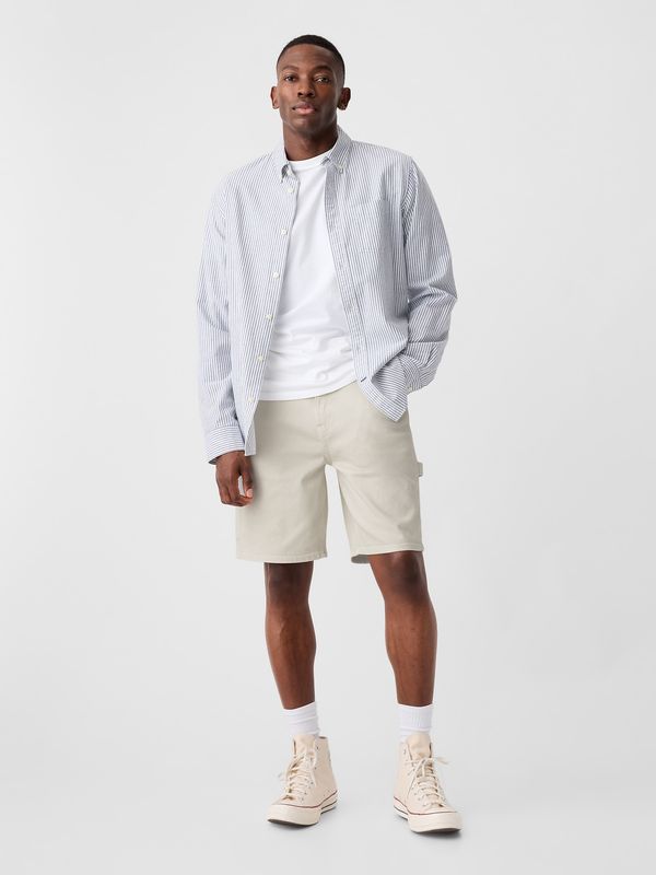 GAP Men's Cream Denim Carpenter Shorts GAP