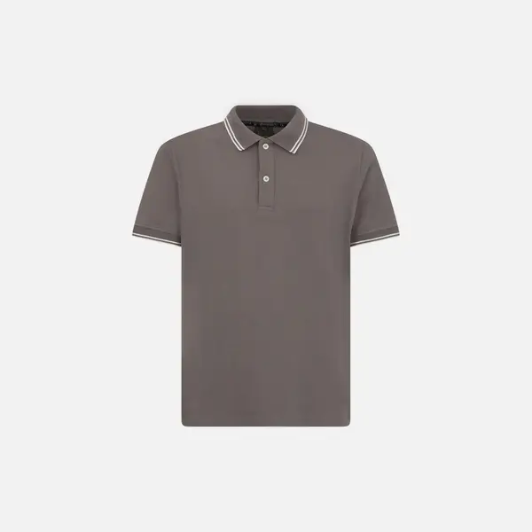 GEOX Men's Cream Polox Polo T-Shirt - Men's