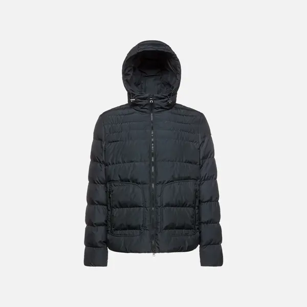 GEOX Men's Dark Blue Geox Magnete Jacket - Mens