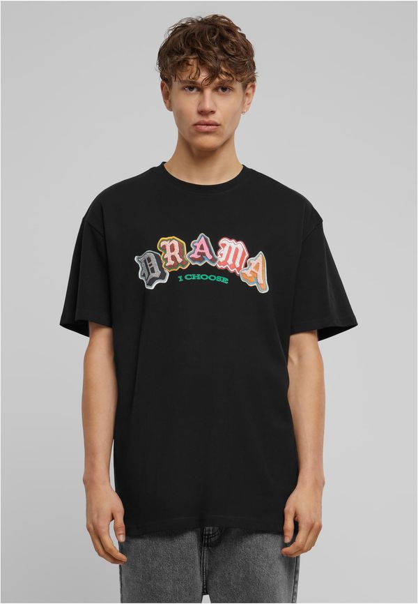 Mister Tee Men's Drama Heavy Oversize Tee T-Shirt - Black