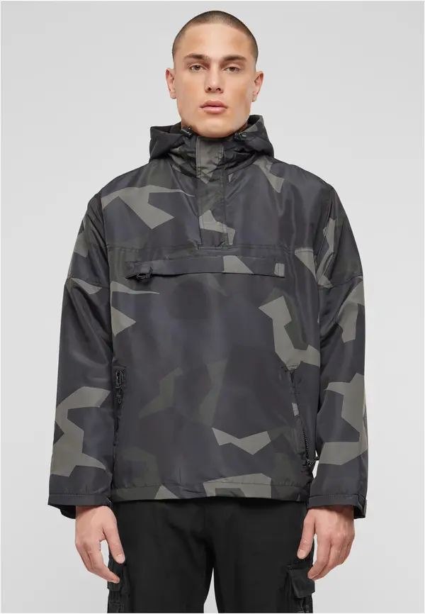 Brandit Men's Fleece Windbreaker Brandit Fleece Pull Over Windbreaker