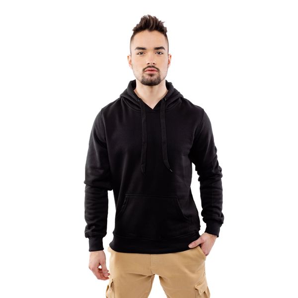 Glano Men's Hoodie GLANO - Black