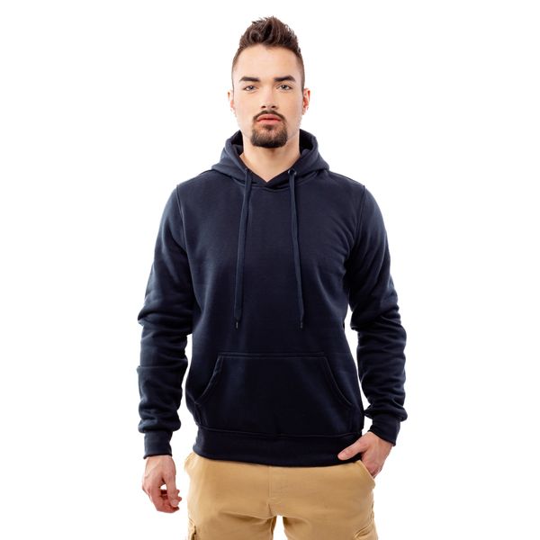 Glano Men's Hoodie GLANO - navy
