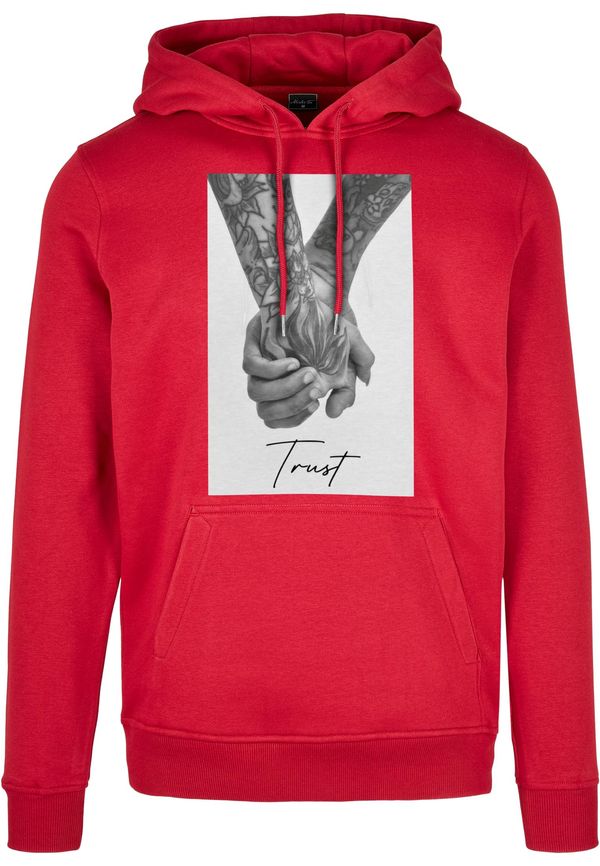 Mister Tee Men's Hoodie Trust 2.0 Hoody red