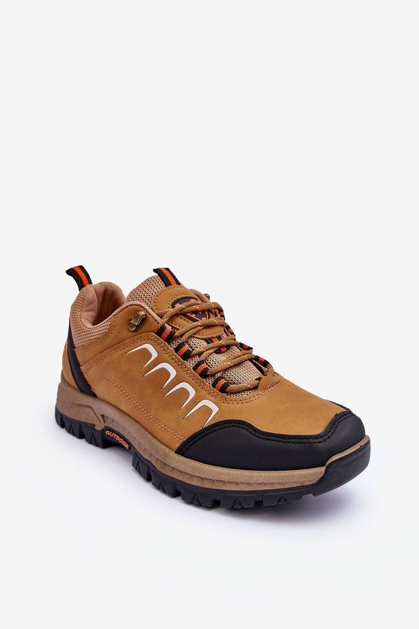 Kesi Men's Low Trekking Shoes Brown Galas