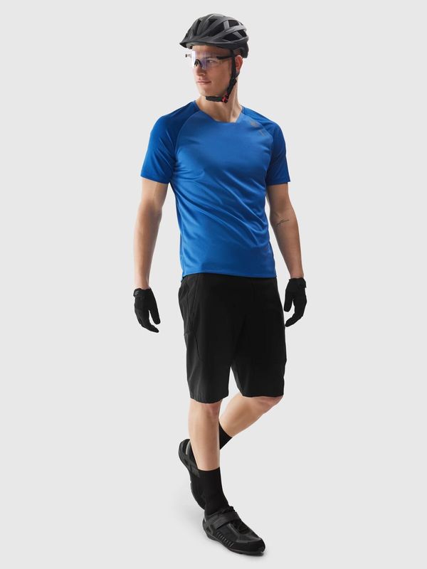 4F Men's MTB 4F Cycling Shorts - Black