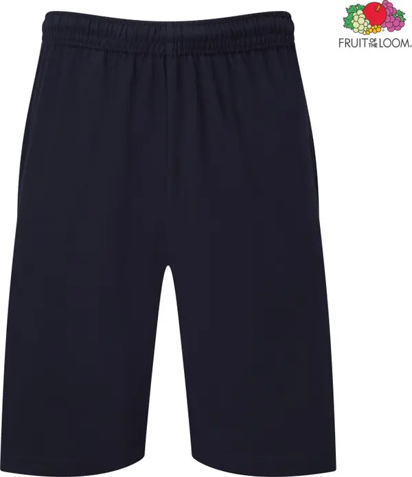 Fruit of the Loom Men's navy blue shorts Iconic 195 Jersey Fruit of the Loom