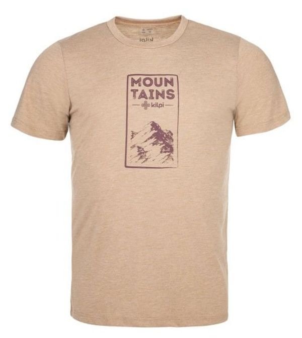 Kilpi Men's outdoor T-shirt Kilpi GAROVE-M beige