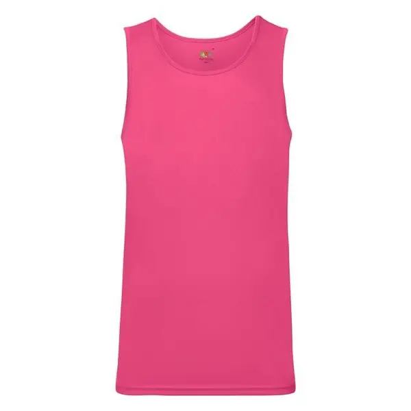 Fruit of the Loom Men's Performance Sleeveless T-shirt 614160 100% Polyester 140g