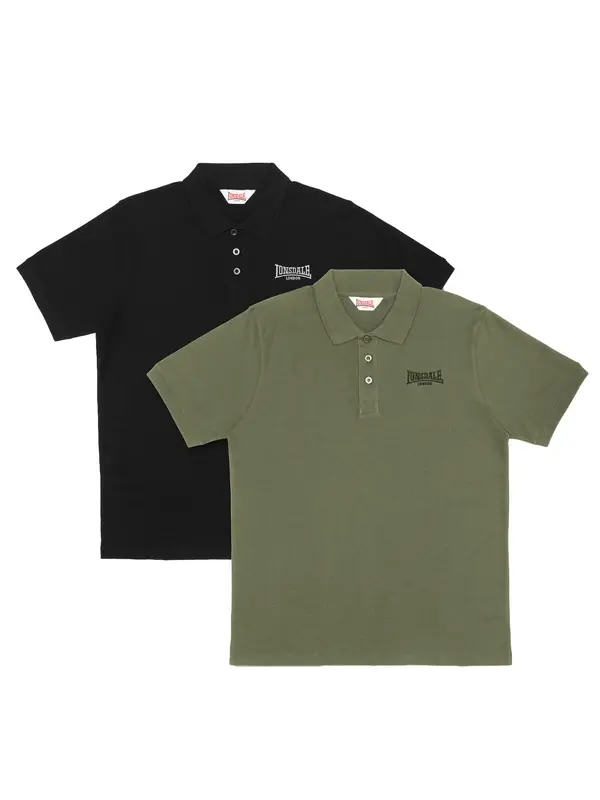 Lonsdale Men's polo shirt 2 PACK Lonsdale