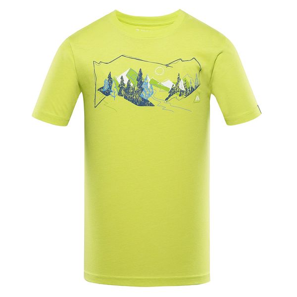 ALPINE PRO Men's quick-drying T-shirt ALPINE PRO BOLEN sulphur spring variant pa